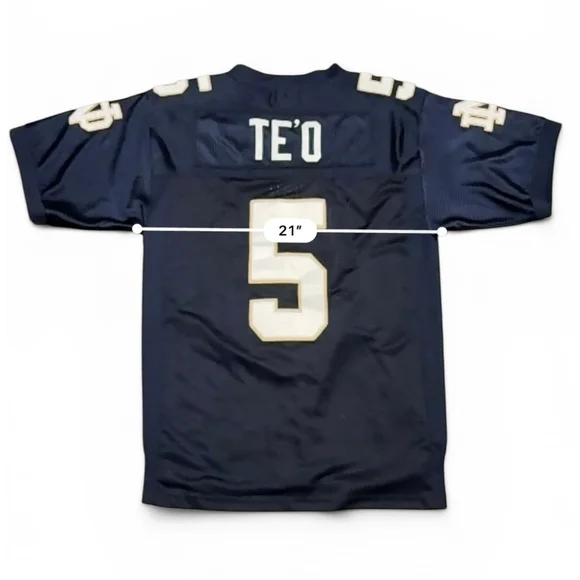 Gridiron Greats Men's Manti Te'o Notre Dame Fighting Irish Football Jersey Sz 48 - Picture 5 of 9
